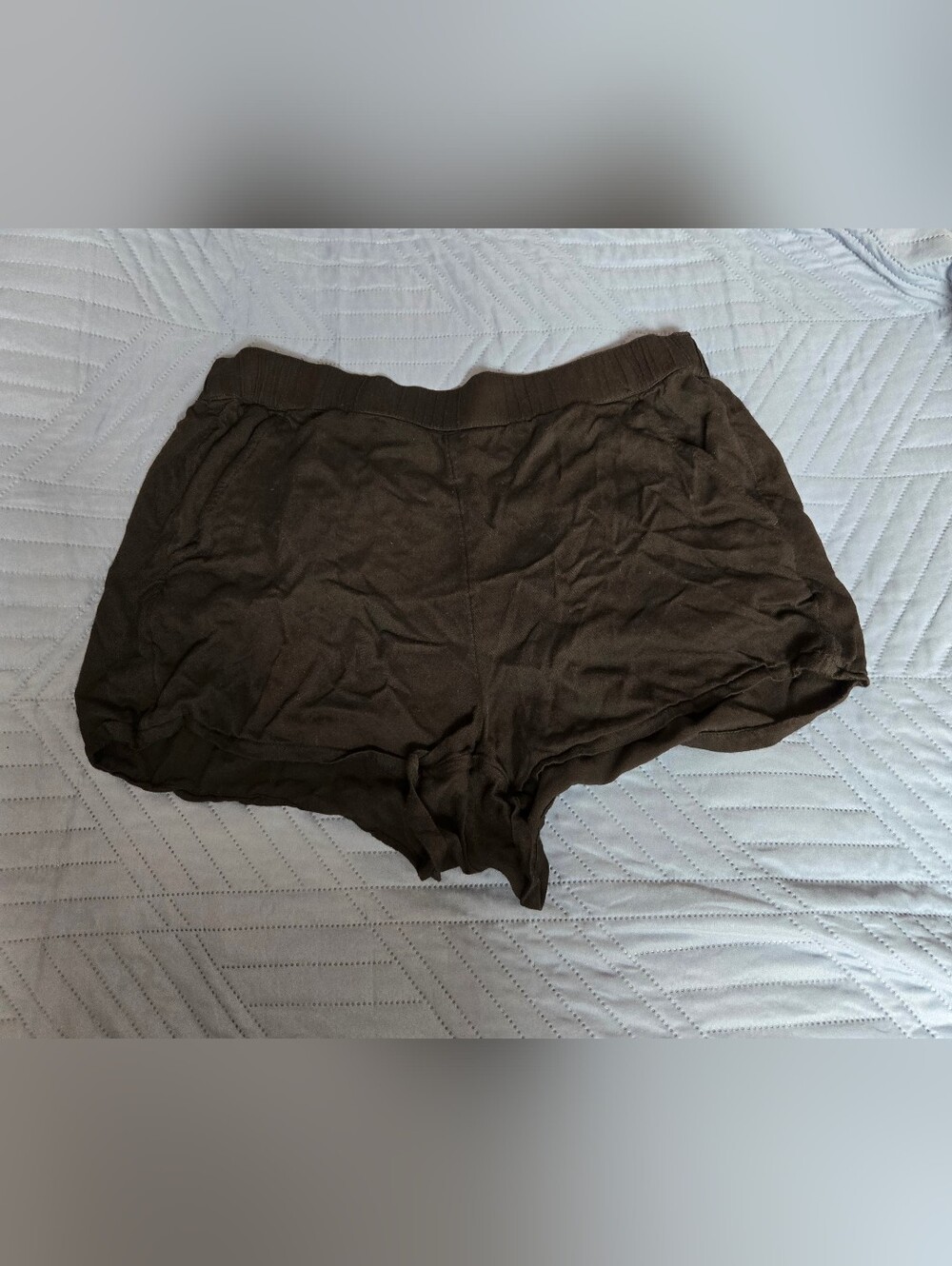 aerie Black Casual  Shorts L